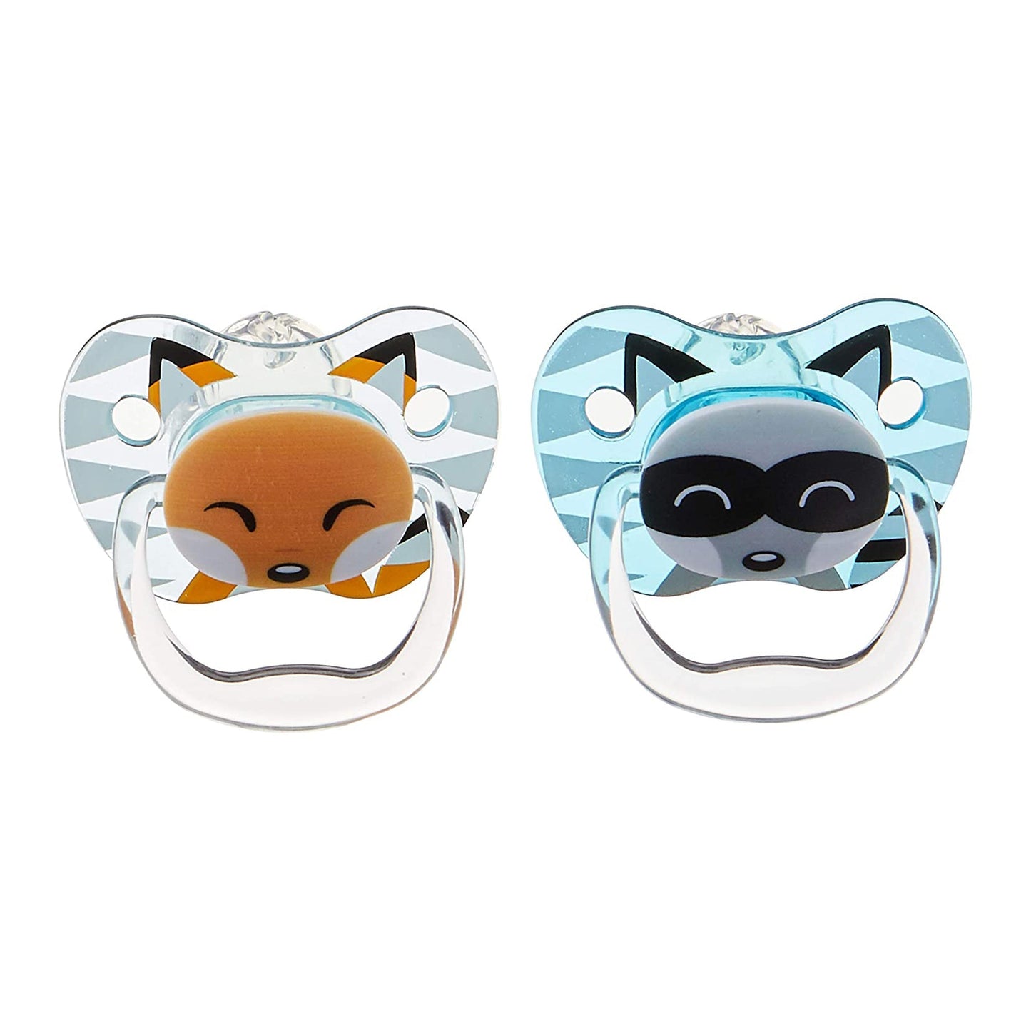 Dr. Brown Teal & Gray PreVent Printed Shield Soother || Stage-1 || Pack of 2 || Birth+ to 6months - Toys4All.in