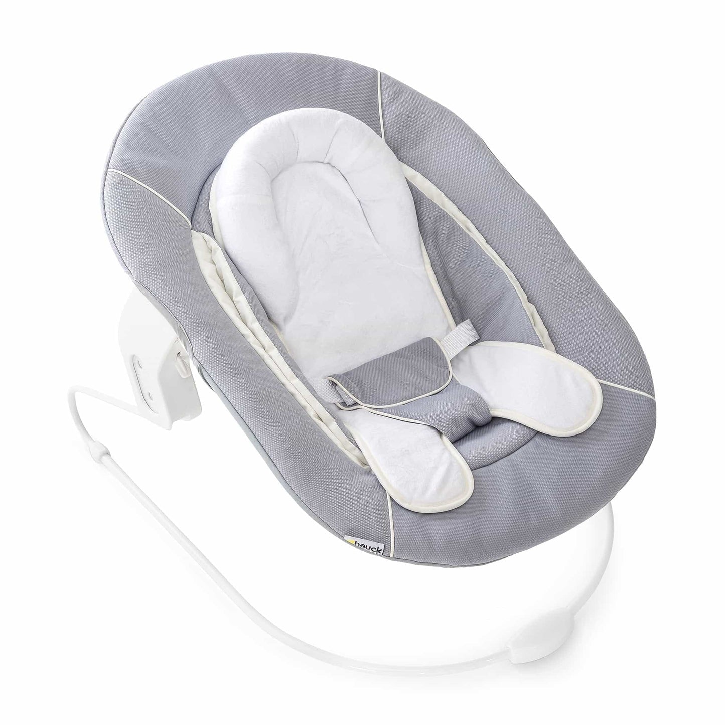 Hauck Alpha Bouncer 2in1 Rocker & Bouncer || Fashion-Grey || Used for Birth+ to 9M - Toys4All.in