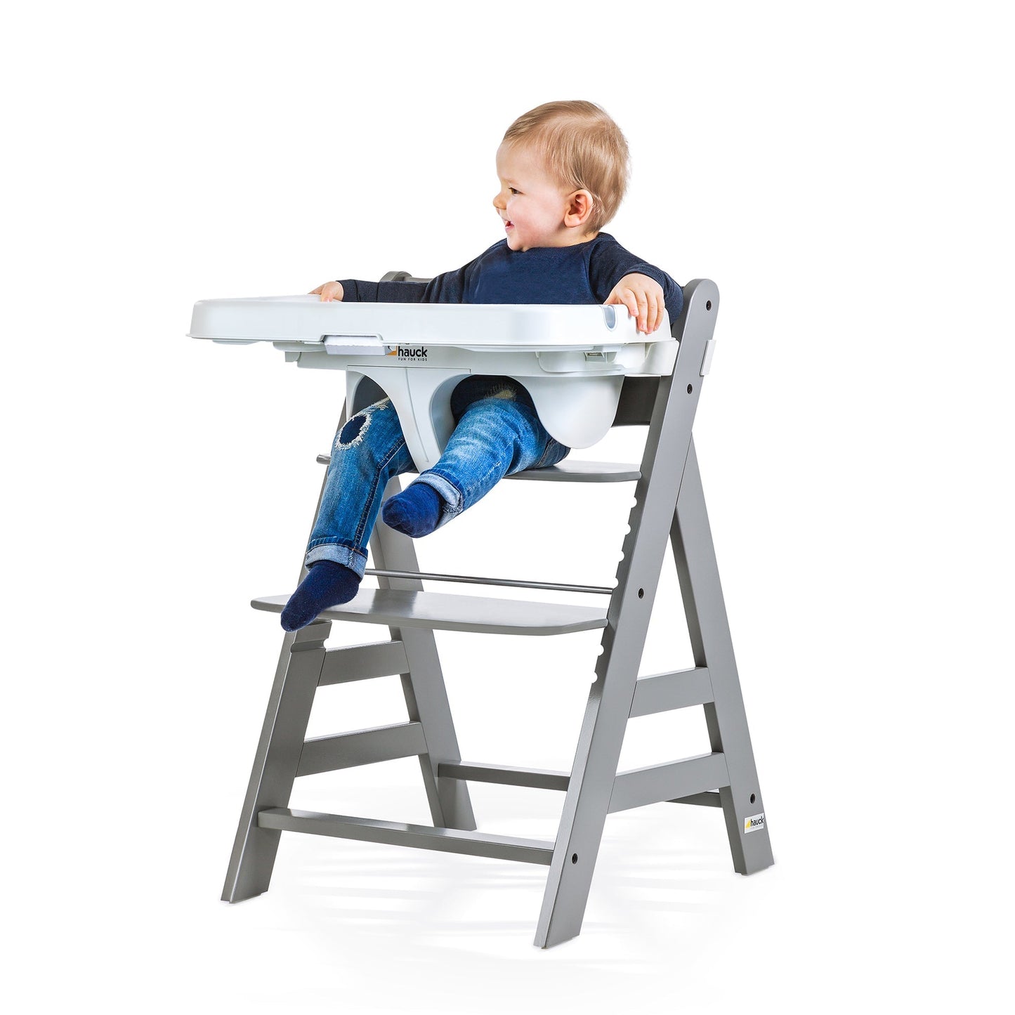 Hauck Alpha Tray || Fashion-White || 6months to 36months - Toys4All.in