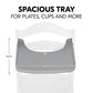 Hauck Alpha Wooden Tray | Fashion Grey | Used for 6M to 36M - Toys4All.in