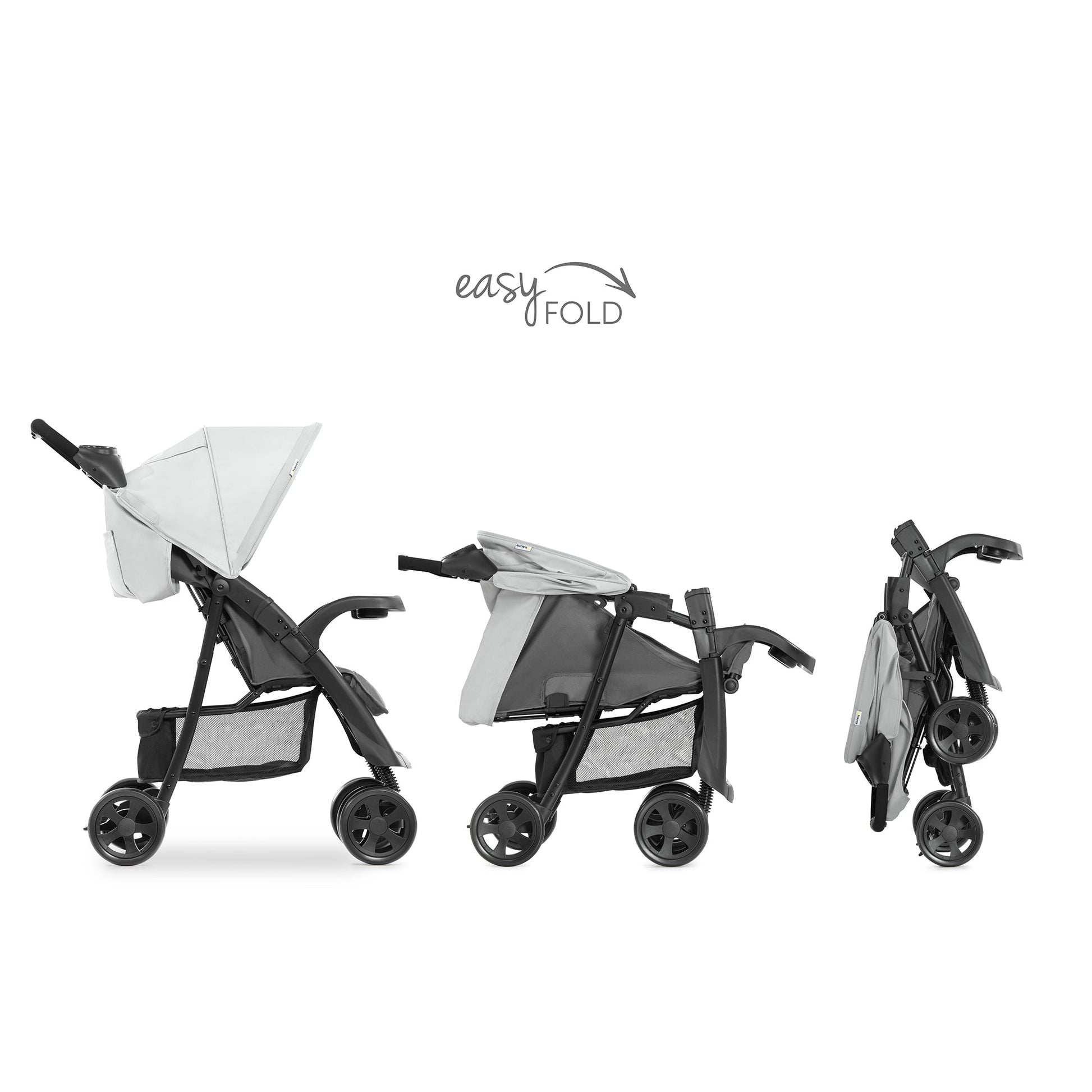 Hauck Grey Shopper Neo Stroller || Birth+ to 48months - Toys4All.in