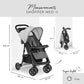 Hauck Grey Shopper Neo Stroller || Birth+ to 48months - Toys4All.in