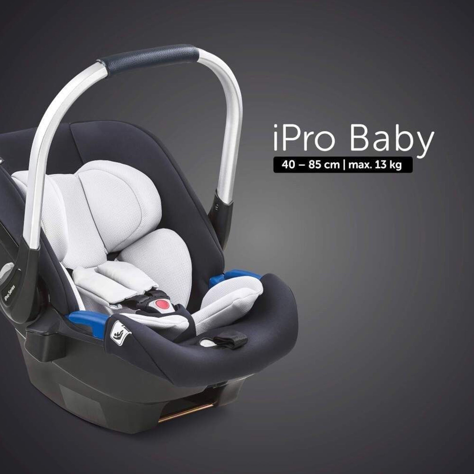 Hauck Pro Baby Car Seat | Fashion Denim | Used for Birth+ to 9M - Toys4All.in