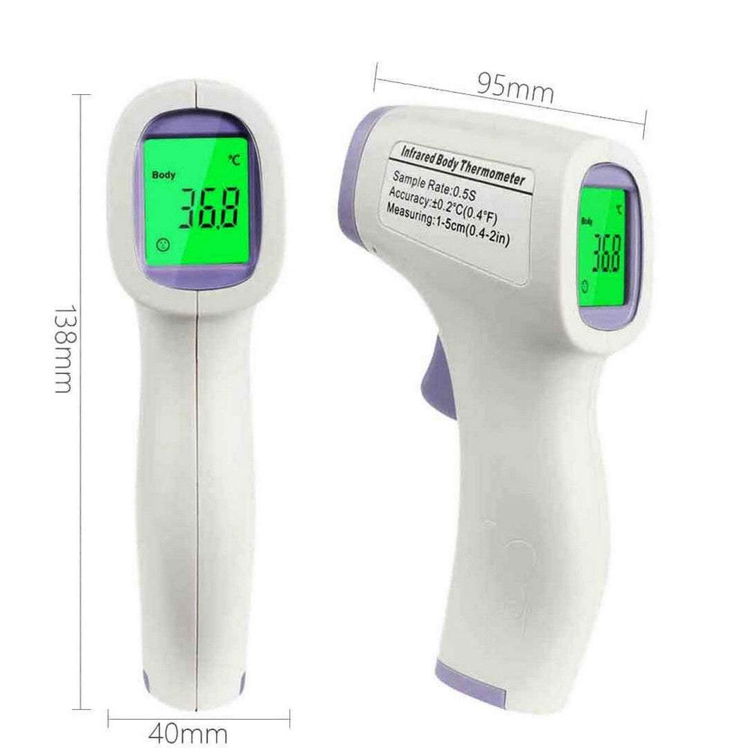 Hetieda No-Contact Infrared Thermometer Thermometer  White 3M To Adult - Toys4All.in