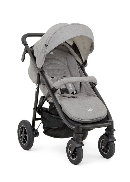 Joie Mytrax Flex Stroller || Fashion-Gray Fannel || Birth+ to 48months - Toys4All.in