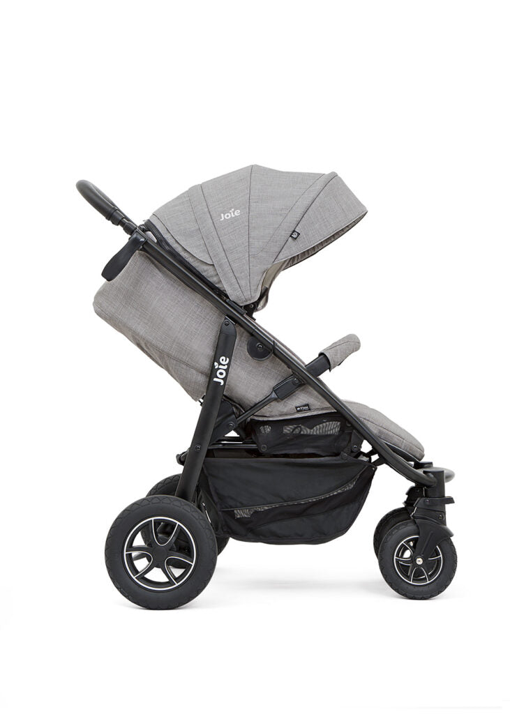 Joie Mytrax Flex Stroller || Fashion-Gray Fannel || Birth+ to 48months - Toys4All.in