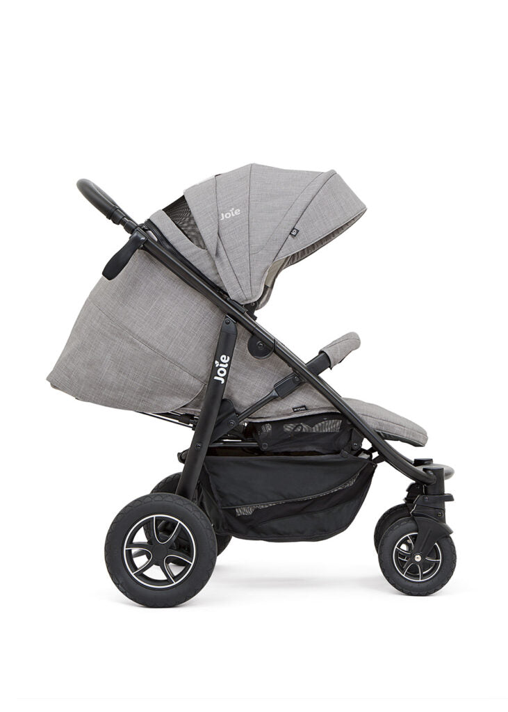 Joie Mytrax Flex Stroller || Fashion-Gray Fannel || Birth+ to 48months - Toys4All.in