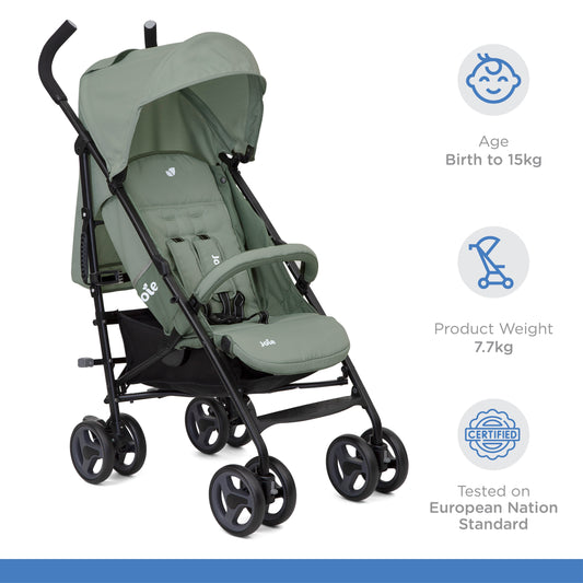 Joie Nitro Lx Stroller || Fashion-Laurel || Birth+ to 36months - Toys4All.in