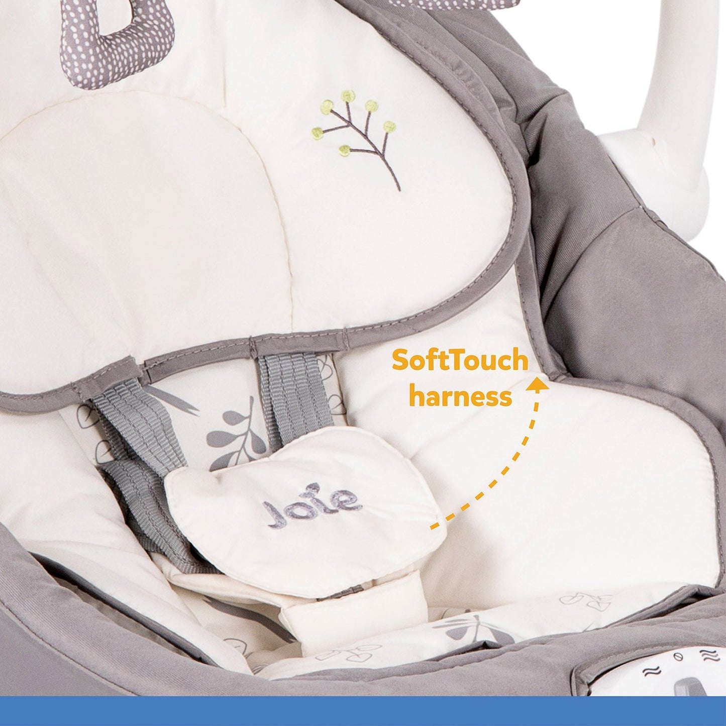 Joie Sansa 2in1 Design Swing || Fashion-Fern || Birth+ to 9months - Toys4All.in