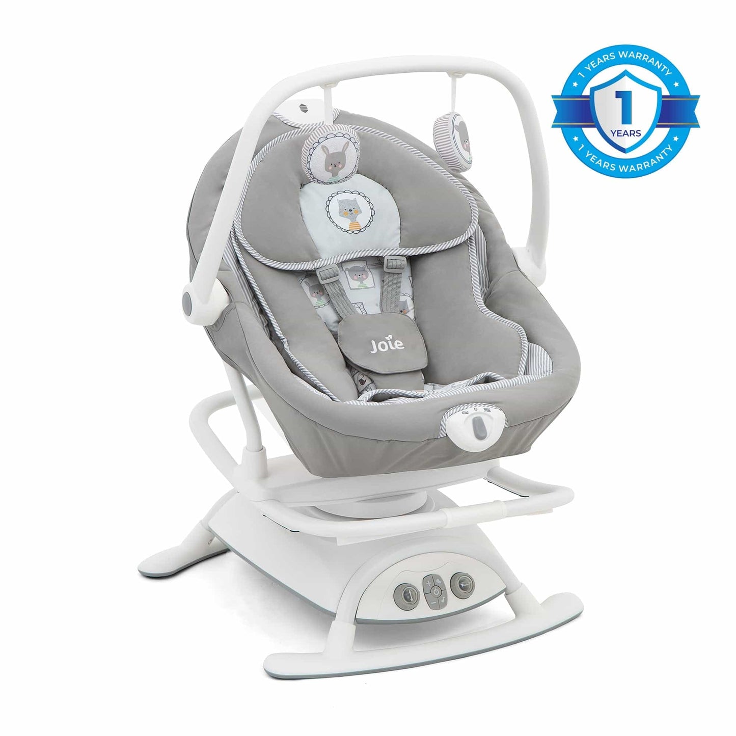 Joie Sansa 2in1 Design Swing || Fashion-Portrait || Birth+ to 9months - Toys4All.in