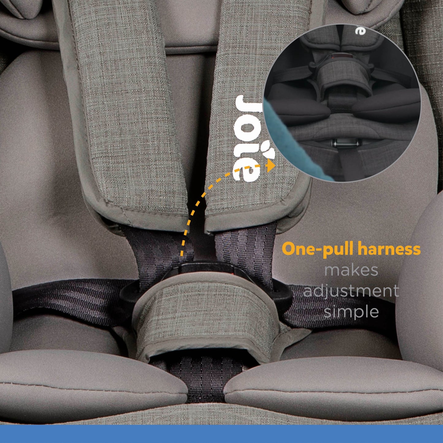 Joie Tilt Foggy Grey Color Baby Carrier || Birth+ to 48months - Toys4All.in