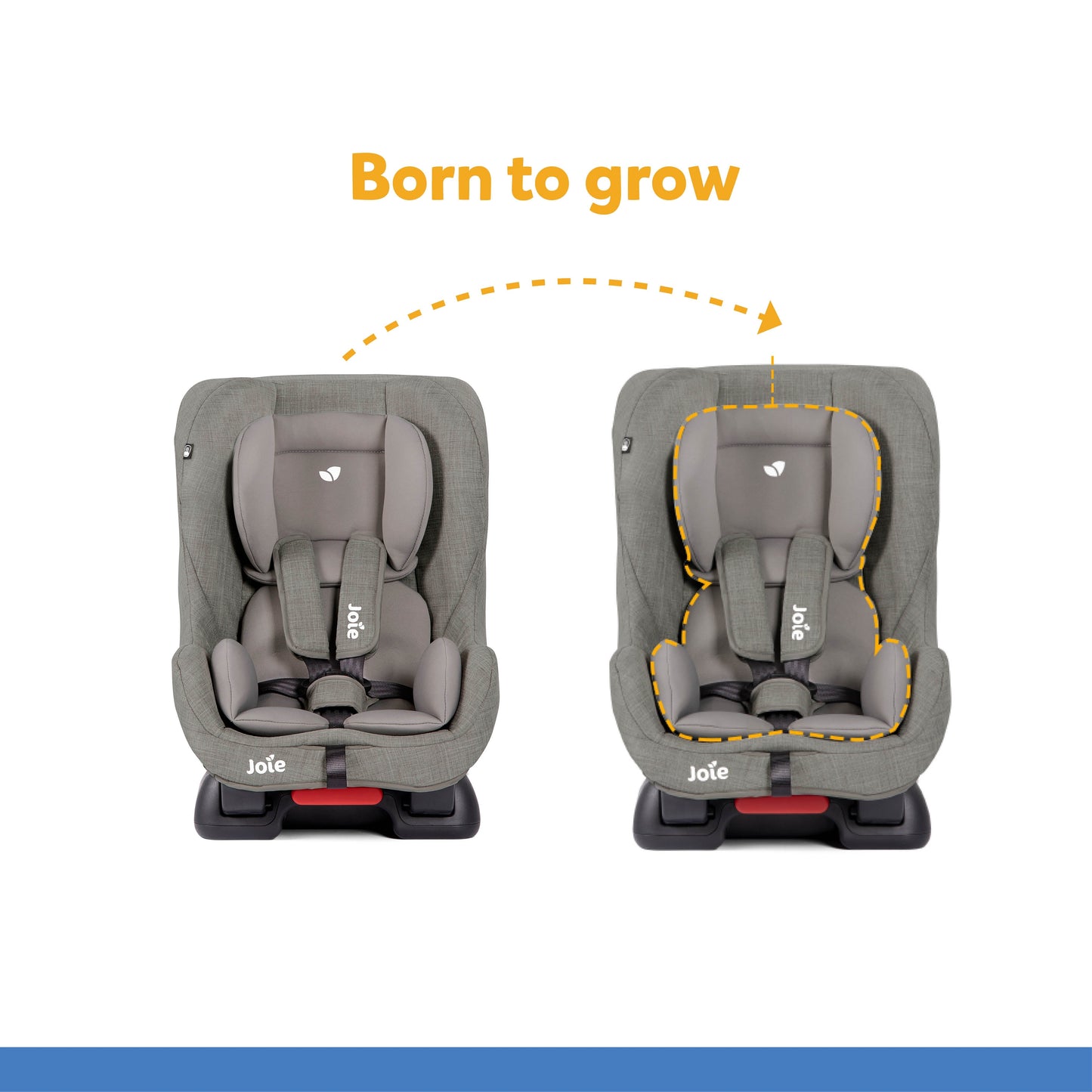 Joie Tilt Foggy Grey Color Baby Carrier || Birth+ to 48months - Toys4All.in