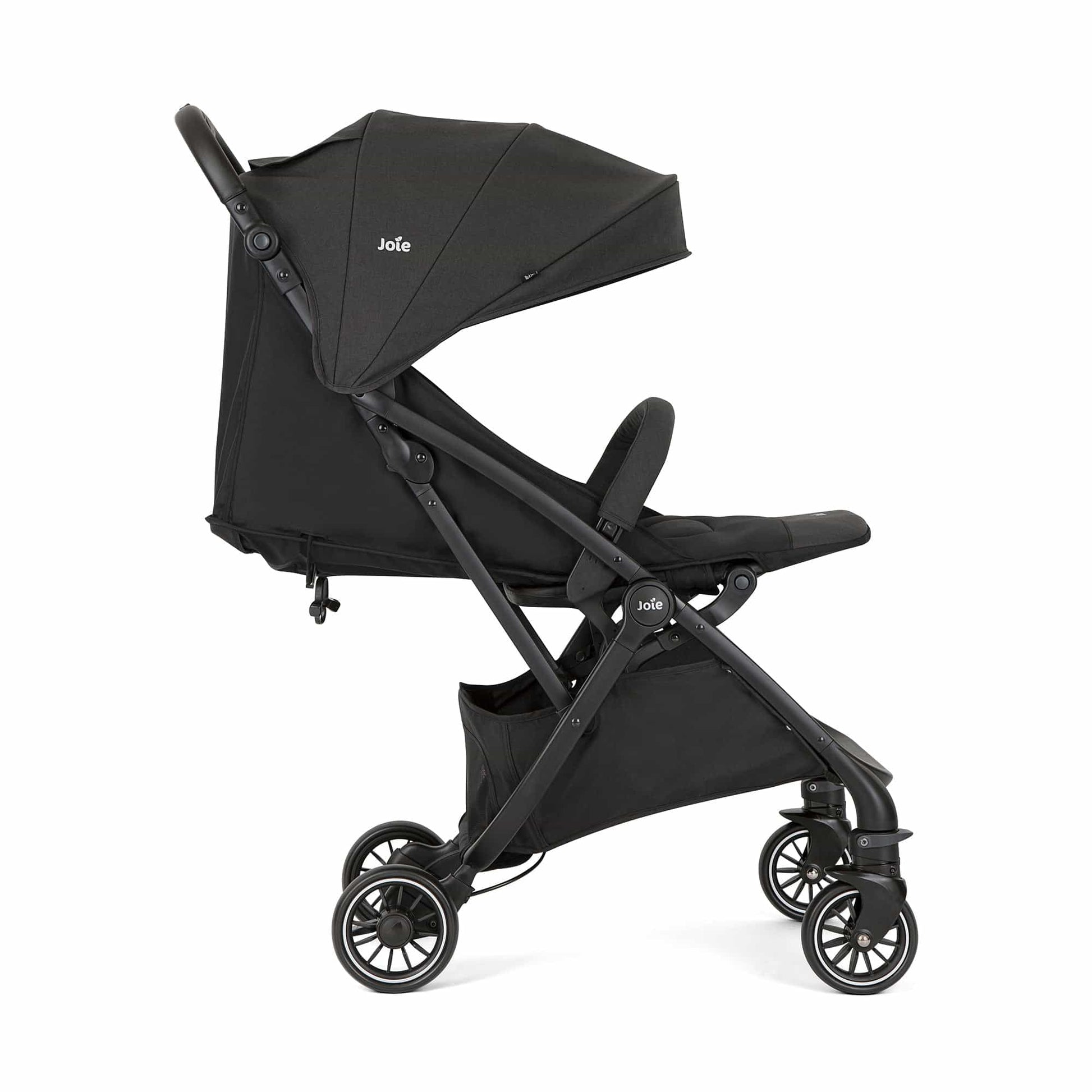 Joie Tourist W/ Rc & Adpt & Tb Stroller || Fashion- Shale || Used for Birth+ to 15 kg - Toys4All.in