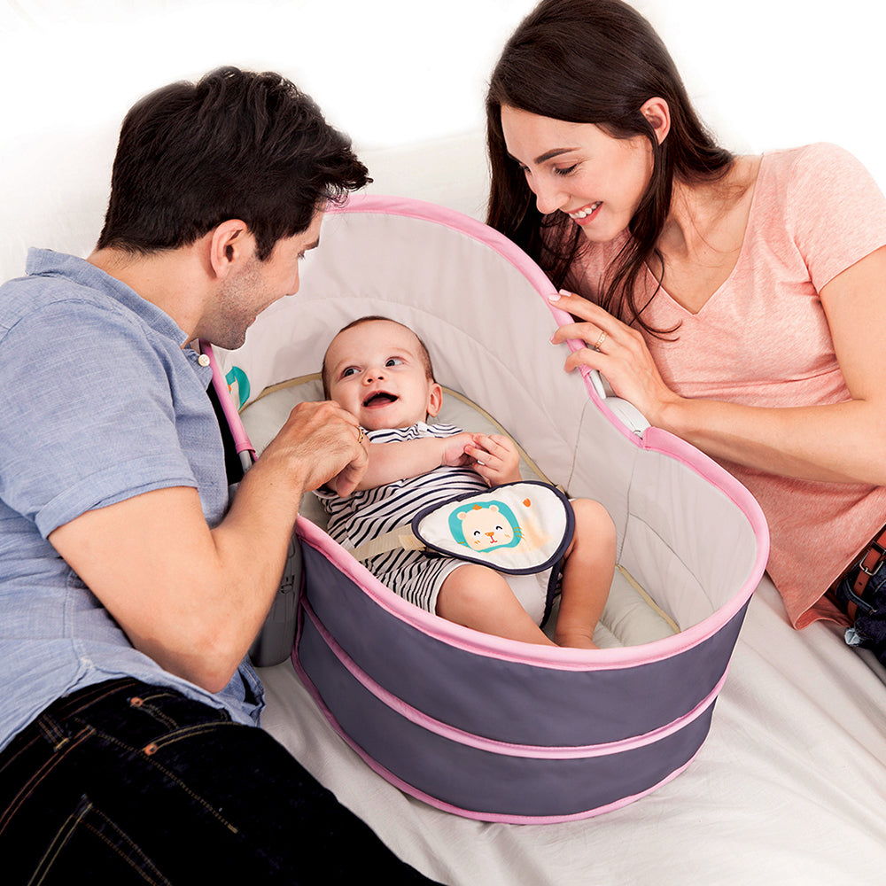 Mastela 5in1 Rocker & Bassinet || Fashion-Pink || Birth+ to 48months - Toys4All.in