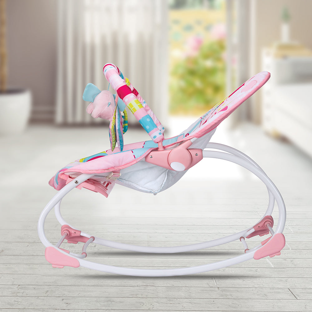 Mastela Baby Rocker || Fashion-Pink || Birth+ to 36months - Toys4All.in