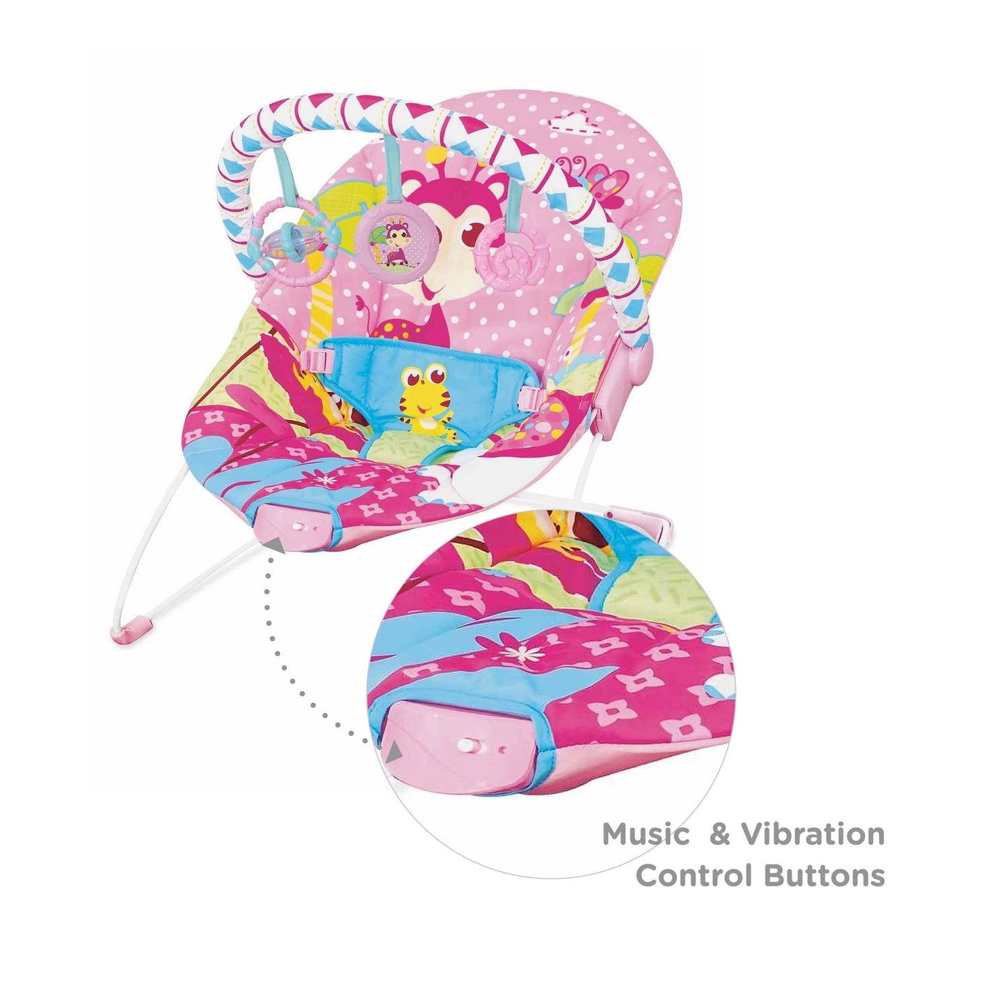 Mastela Soothing Vibration Bouncer (3 to 12 Months)