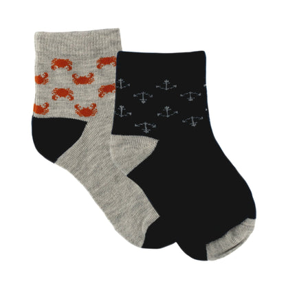 Nuluv Boys Ankle Length Socks (Pack of 2) - Toys4All.in