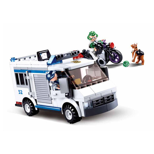 Playzu By Sluban Escort Vehicle Building Blocks Toys || 6years to 14years - Toys4All.in