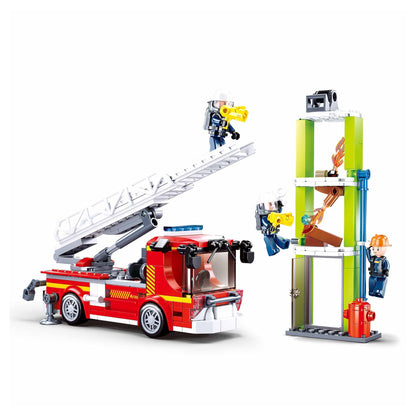 Playzu By Sluban Fire Fighting Training Center Building Blocks Toys || 6years++ - Toys4All.in