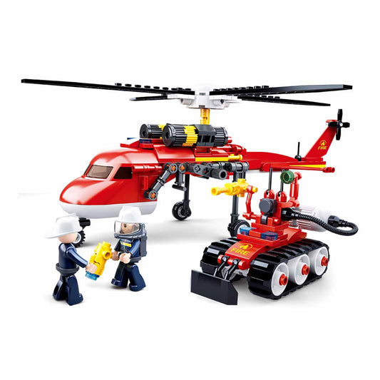 Playzu By Sluban Fire Helicopter Building Blocks Toys || 8years to 12years - Toys4All.in