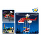 Playzu By Sluban Fire Helicopter Building Blocks Toys || 8years to 12years - Toys4All.in