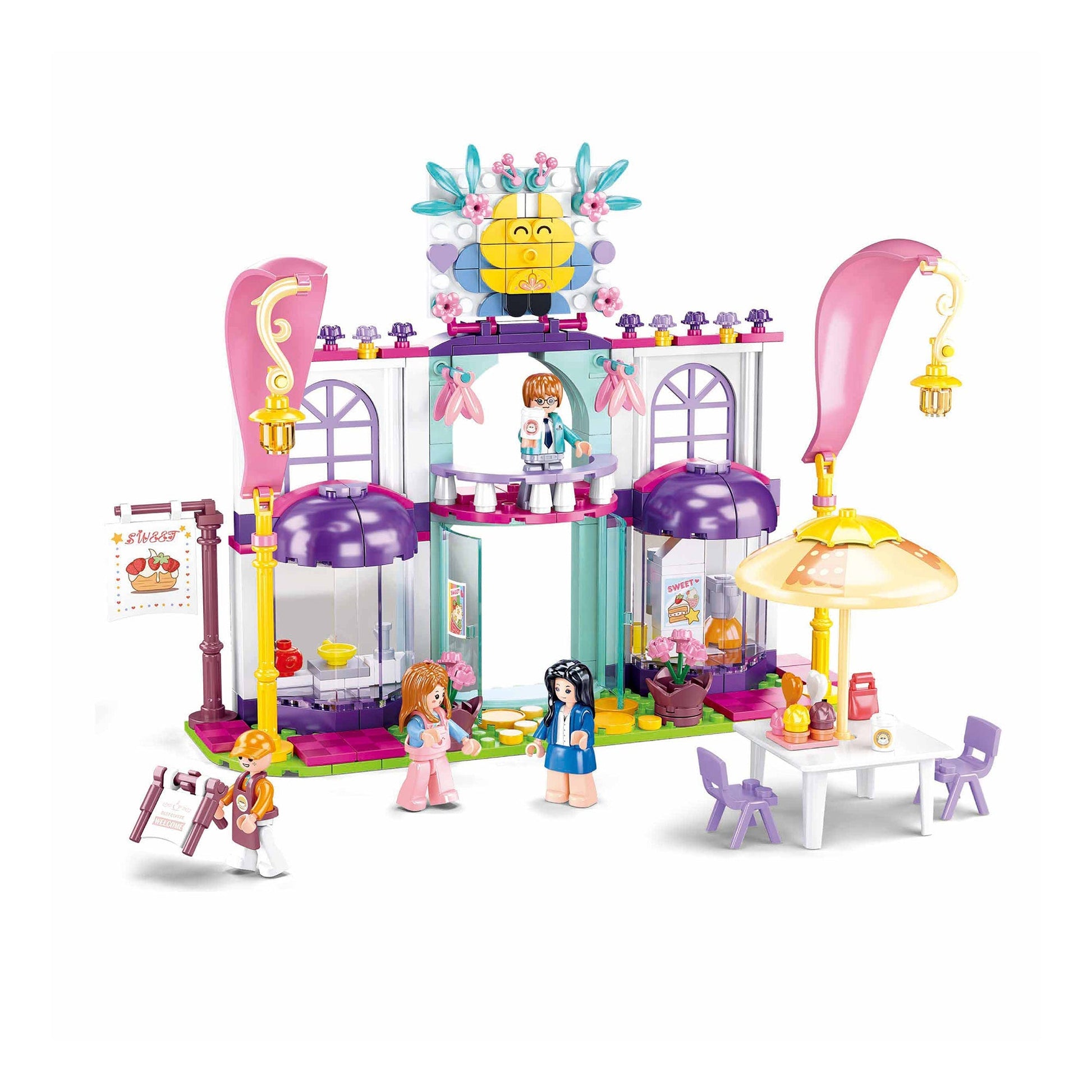 Playzu By Sluban Girls Dream Bar Building Toys || 6years++ - Toys4All.in