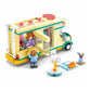 Playzu By Sluban Happy Diary (Winter Travel In Snow)-Caravanning || 6years++ - Toys4All.in