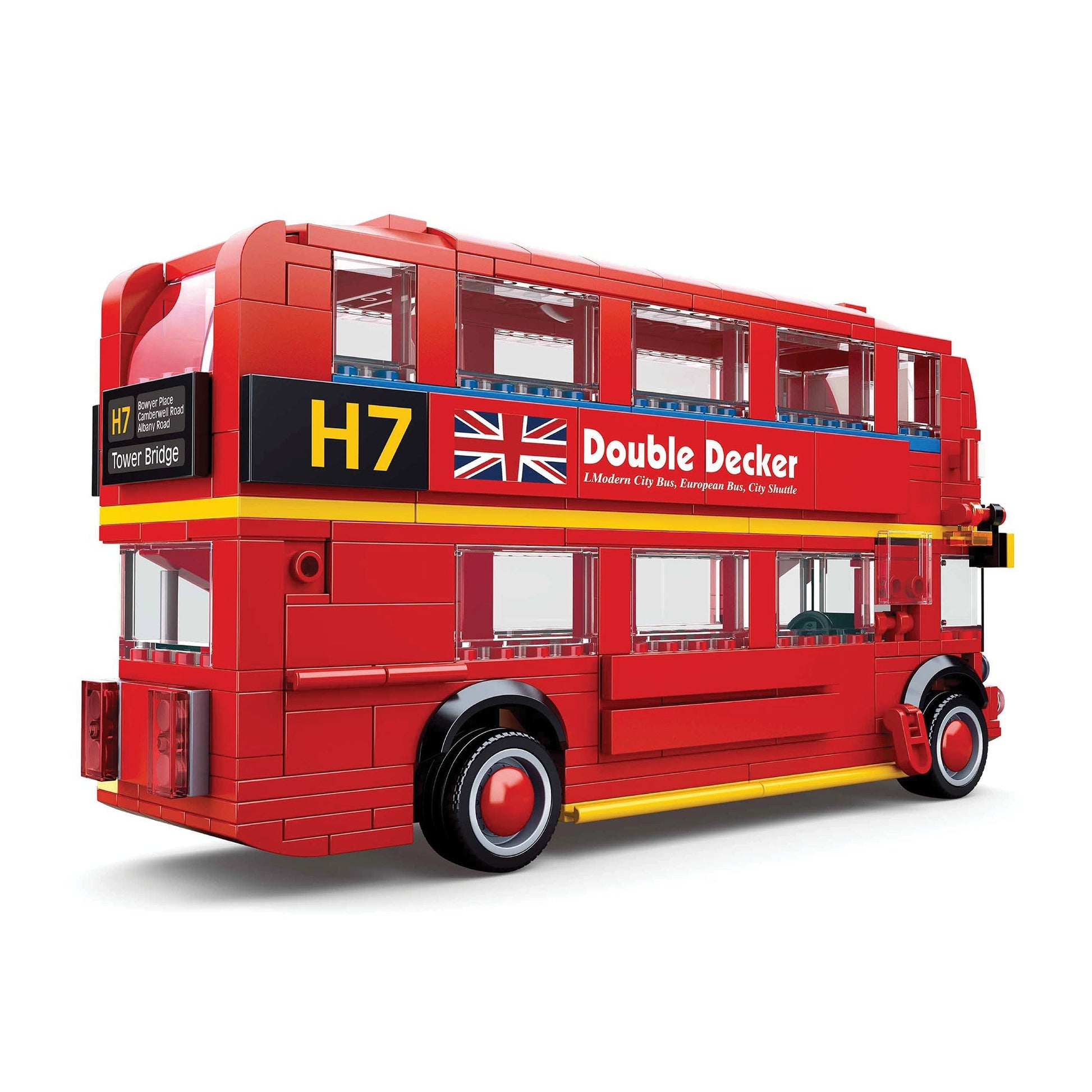 Playzu By Sluban Model bricks-London Bus || 6years++ - Toys4All.in