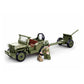 Playzu By Sluban WWII-WILLYS JEEP || 6years++ - Toys4All.in