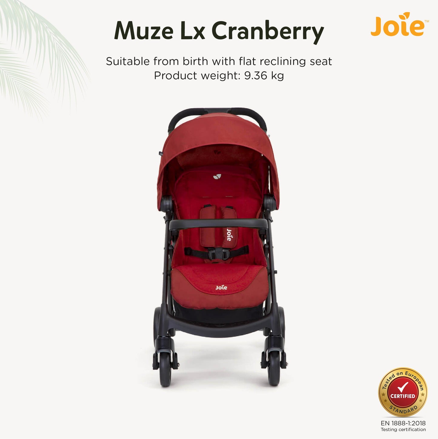 Joie Stroller Muze Lx (Birth to 36 Months)