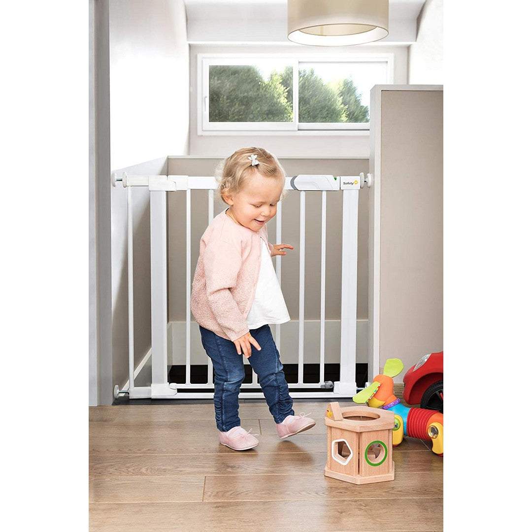 Step Gater Safety 1st Flat Step Gate White || 3months to 48months – Trucarekidz
