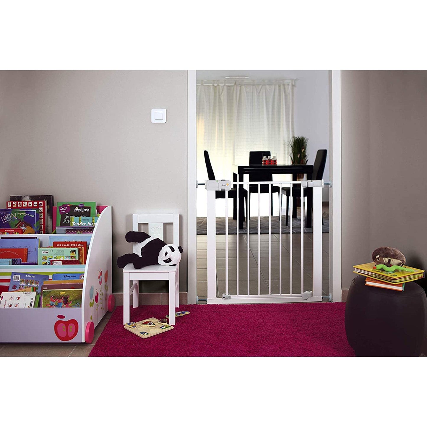 Safety 1st White Color Auto Close Gate || 6months to 36months || Distress Box - Toys4All.in