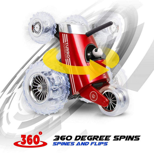 Sharper Image Monster Spinning Car Turbo Tumbler Vehicle  Blue ||  6years to 14years - Toys4All.in