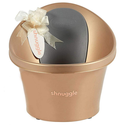 Shnuggle Baby Bath With Plug Bath Tub  Gold Birth+ To 18M - Toys4All.in