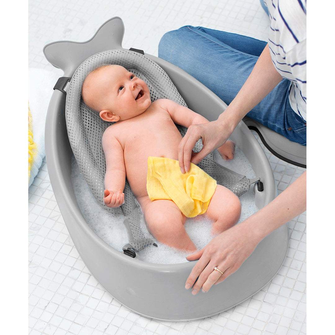 Skip Hop Grey Color Moby Smart Sling 3-Stage Tub || Birth+ to 36months - Toys4All.in