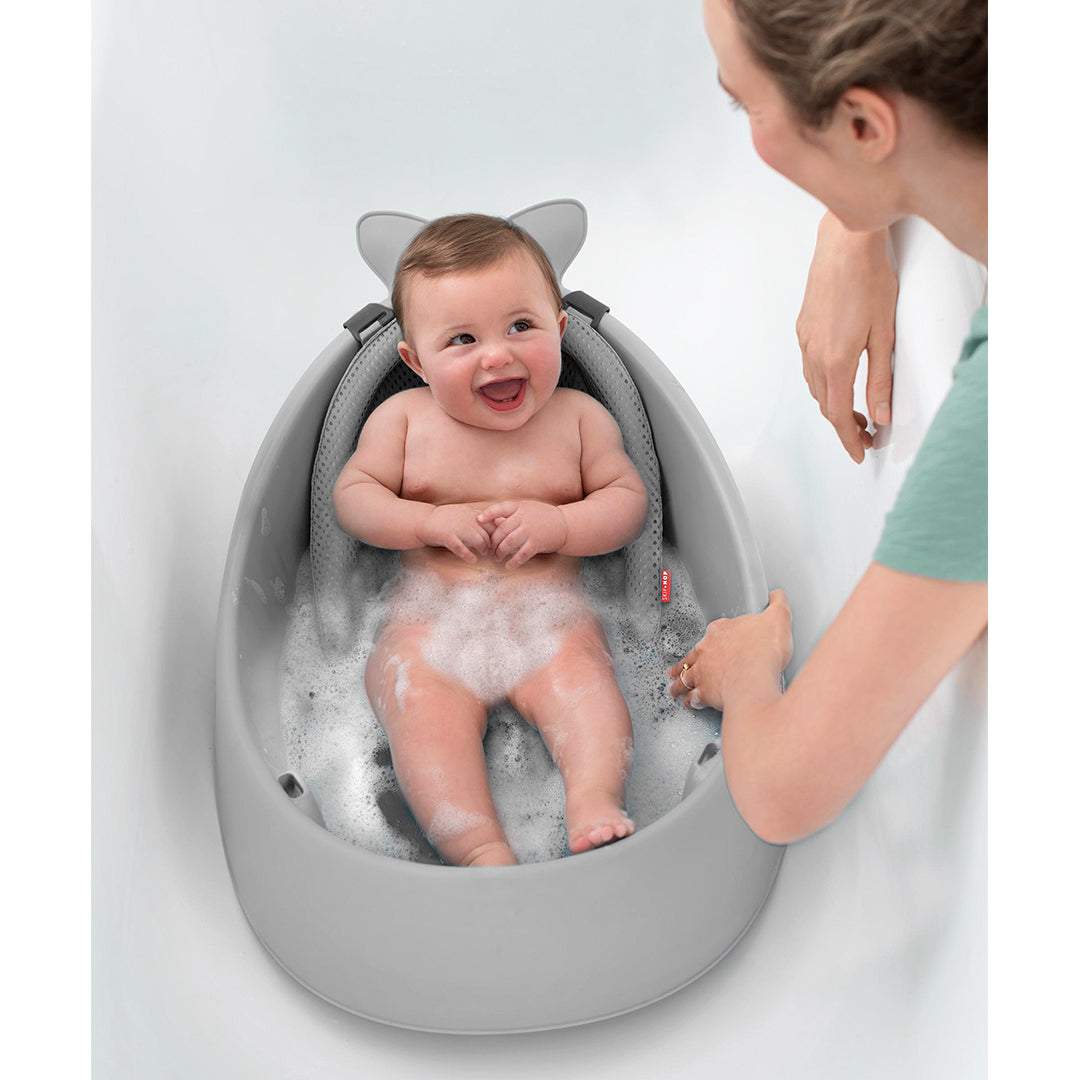 Skip Hop Grey Color Moby Smart Sling 3-Stage Tub || Birth+ to 36months - Toys4All.in