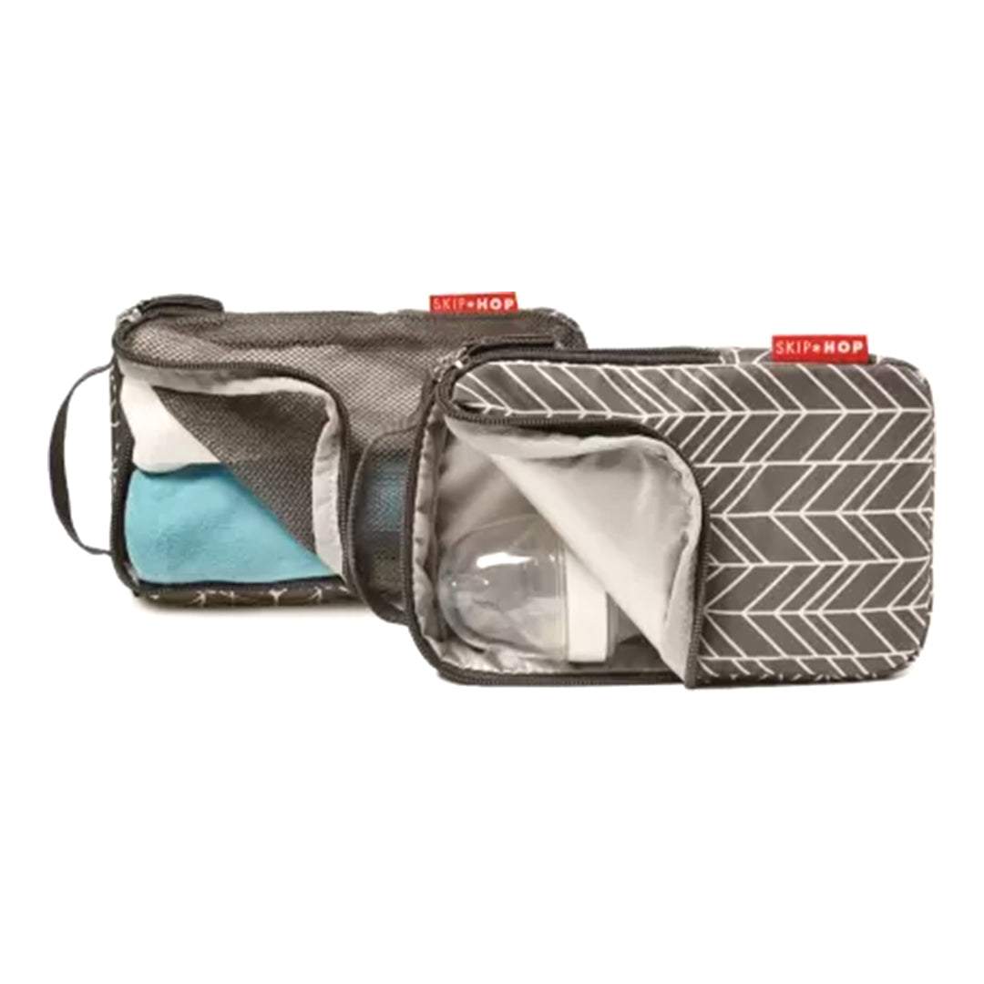Skip Hop Grey Feather Forma Backpack Diaper Bag || Birth+ to 24months - Toys4All.in