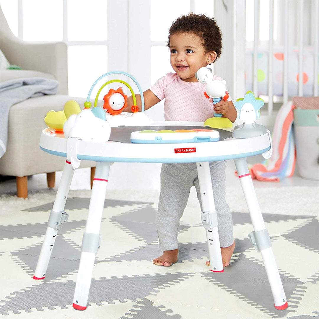 Skip Hop Silver lining Cloud Baby View 3 Stage Activity Center || 4months to 48months - Toys4All.in