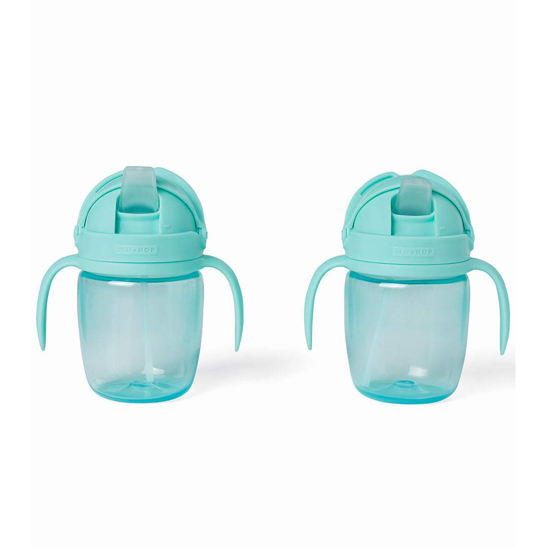 Skip Hop Two Tone Teal SipToStraw Cup || 6months to 36months - Toys4All.in