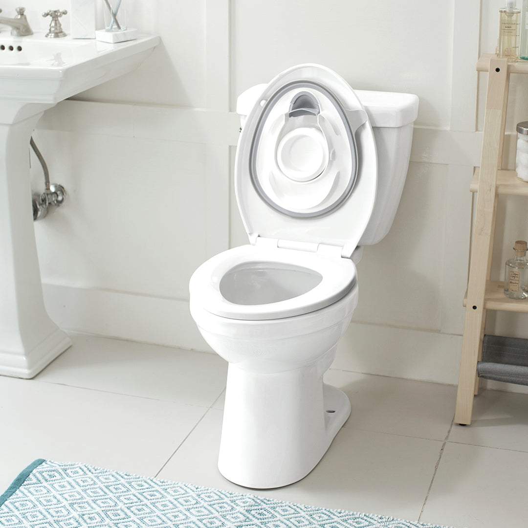 Skip Hop White Color Easy Store Toilet Trainer || 18month to 48month - Toys4All.in