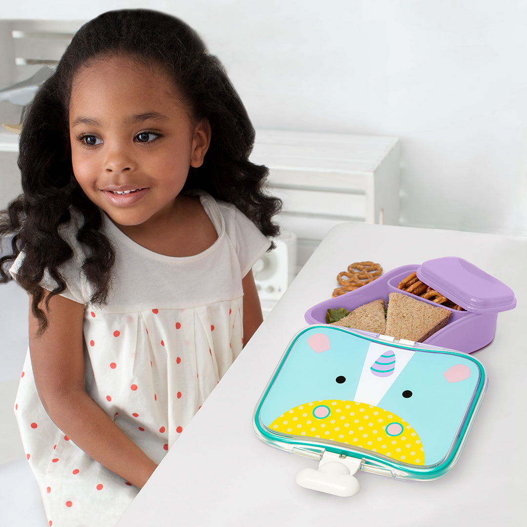 Skip Hop Zoo 4 Piece Lunch Kit || Fashion-Ladybug || 3years to 6years - Toys4All.in