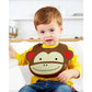 Skip Hop Zoo Fold & Go Silicone Bib || Fashion-Monkey || 6months to 36months - Toys4All.in