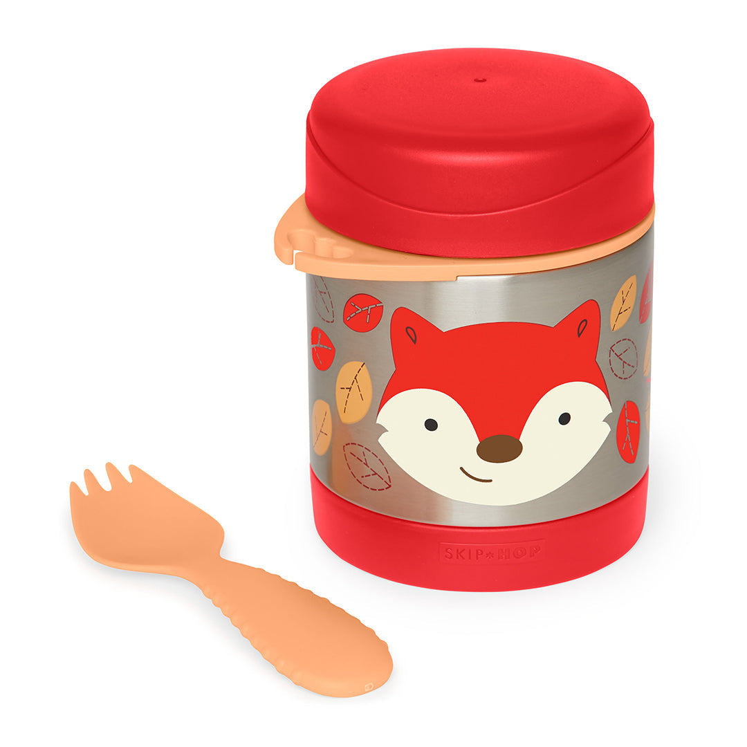 Skip Hop Zoo Insulated Little Kid Food Jar || Fashion-Fox || 3years to 6years - Toys4All.in