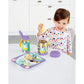 Skip Hop Zoo Melamine Plate & Bowl Set || Fashion-Unicorn || 6months to 48months - Toys4All.in