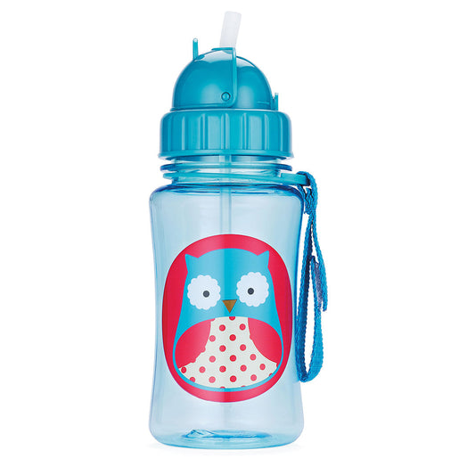 Skip Hop Zoo Straw Bottle Sipper Owl (18Months to 36Months) - Toys4All.in