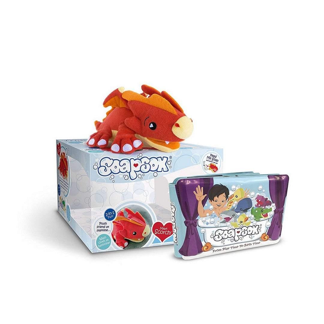 Soapsox Scorch The Dragon Bath Accessory Birth+ To 24M - Toys4All.in