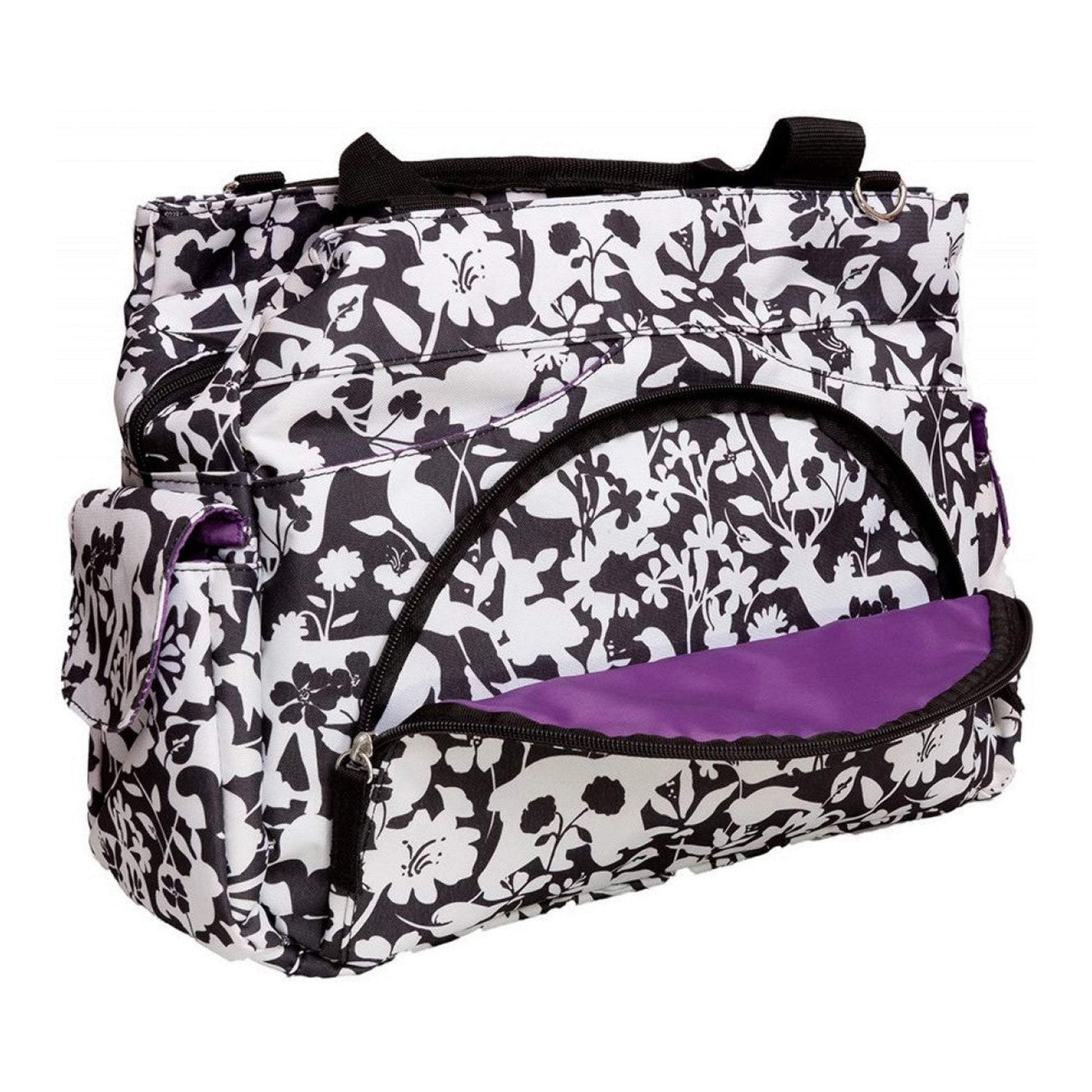 Summer Infant Easton Tote Diaper Bags  Black & White || Birth+ to 24months - Toys4All.in