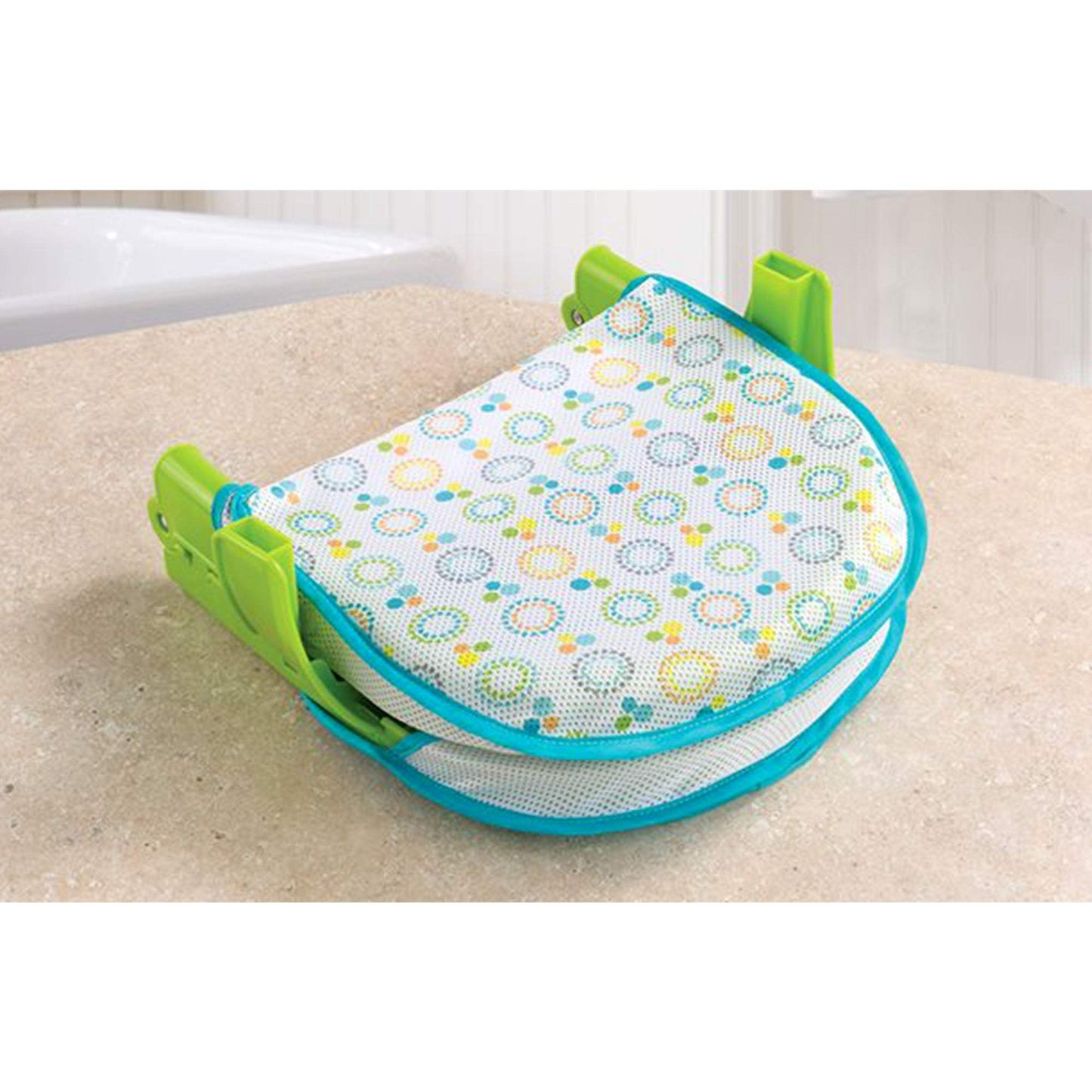 Summer Infant Folding Bath Sling With Warming Wings Green || Birth+ to 9months - Toys4All.in