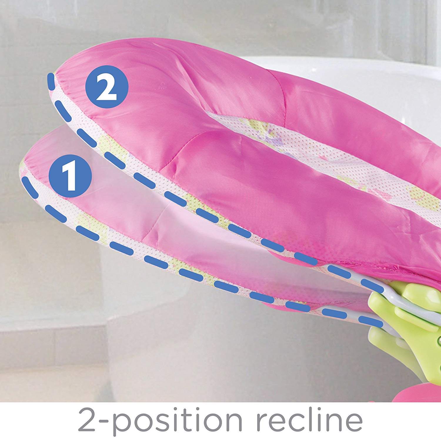 Summer Infant Large Baby Bather Hip Hop Frog || Birth+ to 12months - Toys4All.in