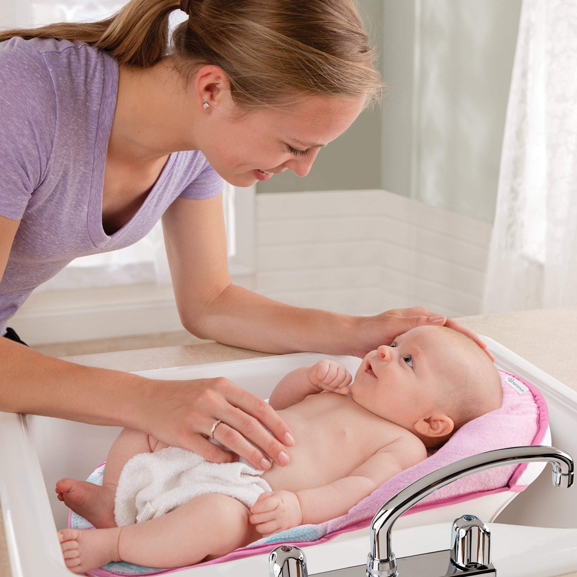 Summer Infant Lil Luxuries Refresh Bath Tub Birth+ 24M) || Birth+ to 12months - Toys4All.in